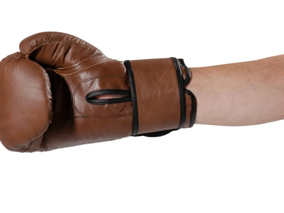 Boxhandschuhe Knocking braun