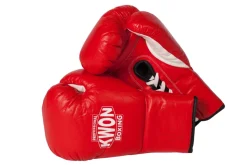 Boxhandschuhe Leder mit Schnürung