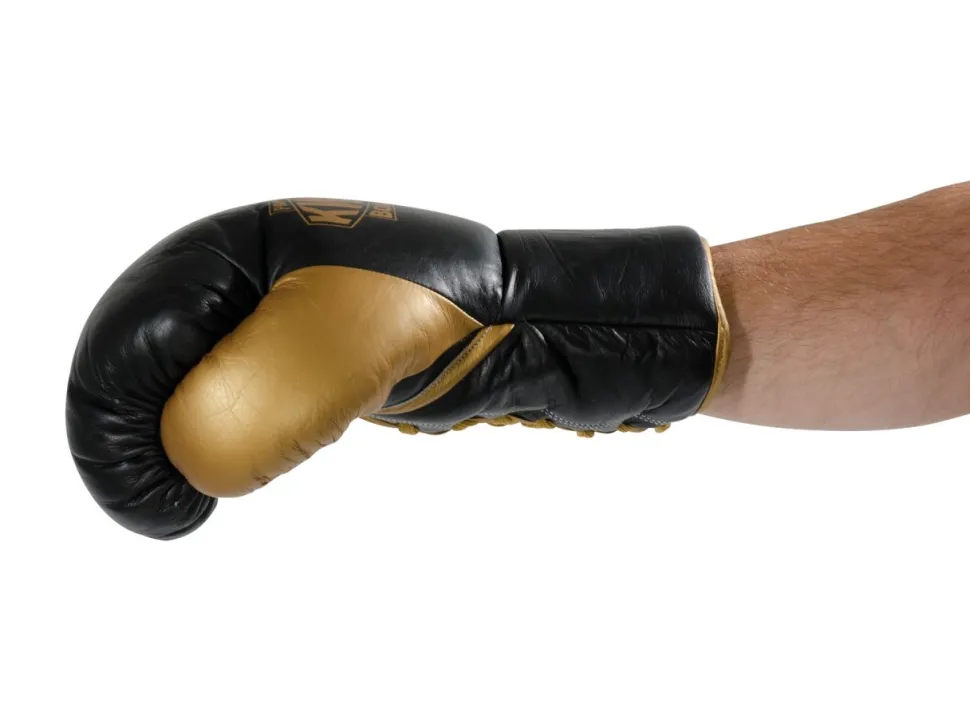 Boxhandschuhe Leder mit Schnürung