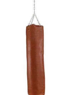 Boxsack Leder, 150 cm, ungefüllt in braun