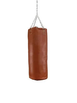 Boxsack Leder 100 cm ungefüllt braun