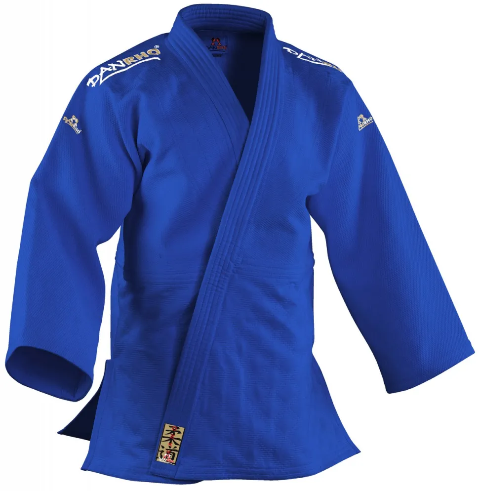 DANRHO Judo Wettkampfanzug Kano blau