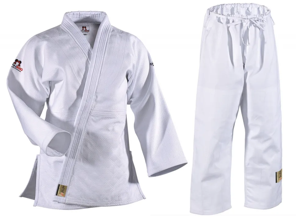 DANRHO Judoanzug Ultimate Gold weiß