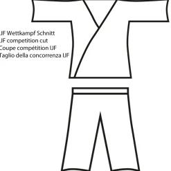 DANRHO Judogi Ultimate 750 IJF blau
