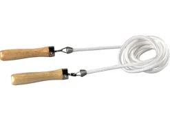 DANRHO Springseil mit Holzgriff, Länge 270 cm