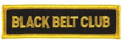 DANRHO Stickabzeichen Black Belt Club