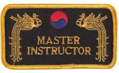 DANRHO Stickabzeichen Master Instructor