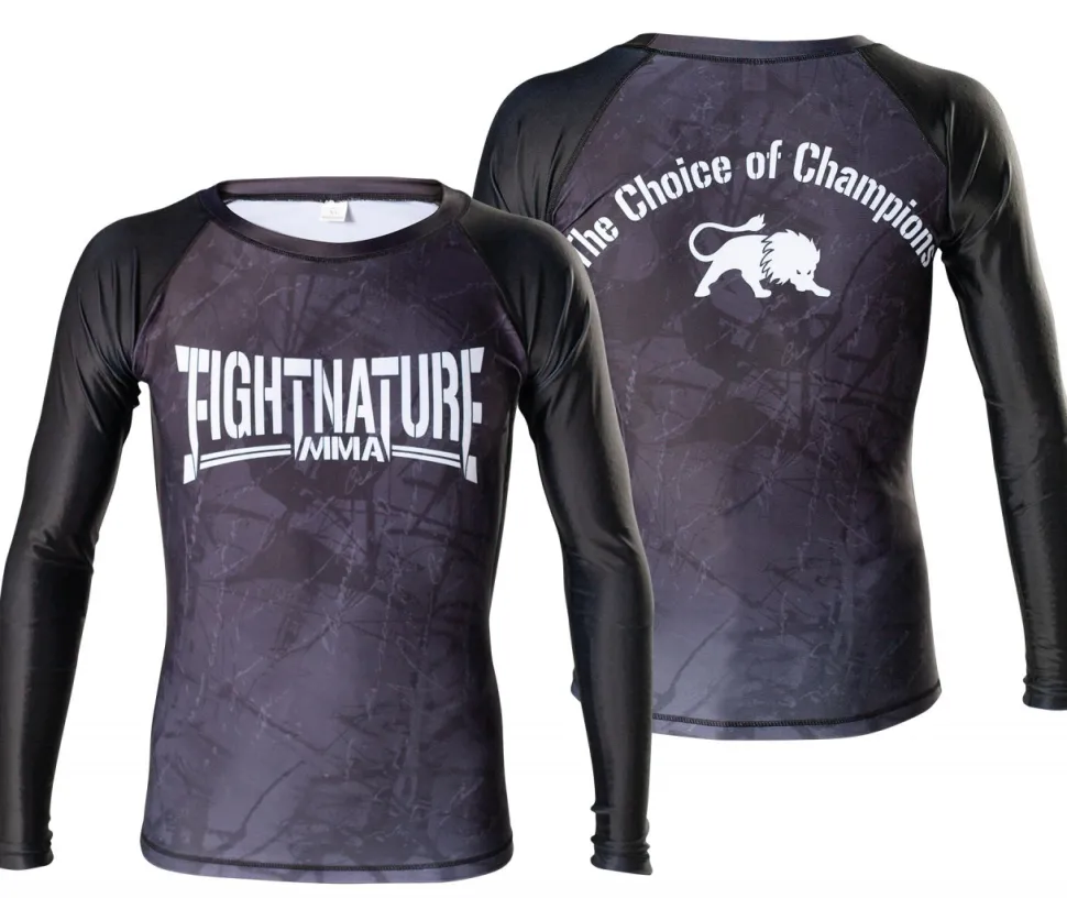 FIGHTNATURE Rashguard Langarm