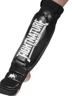 FIGHTNATURE Schienbein- und Spannschutz Leder