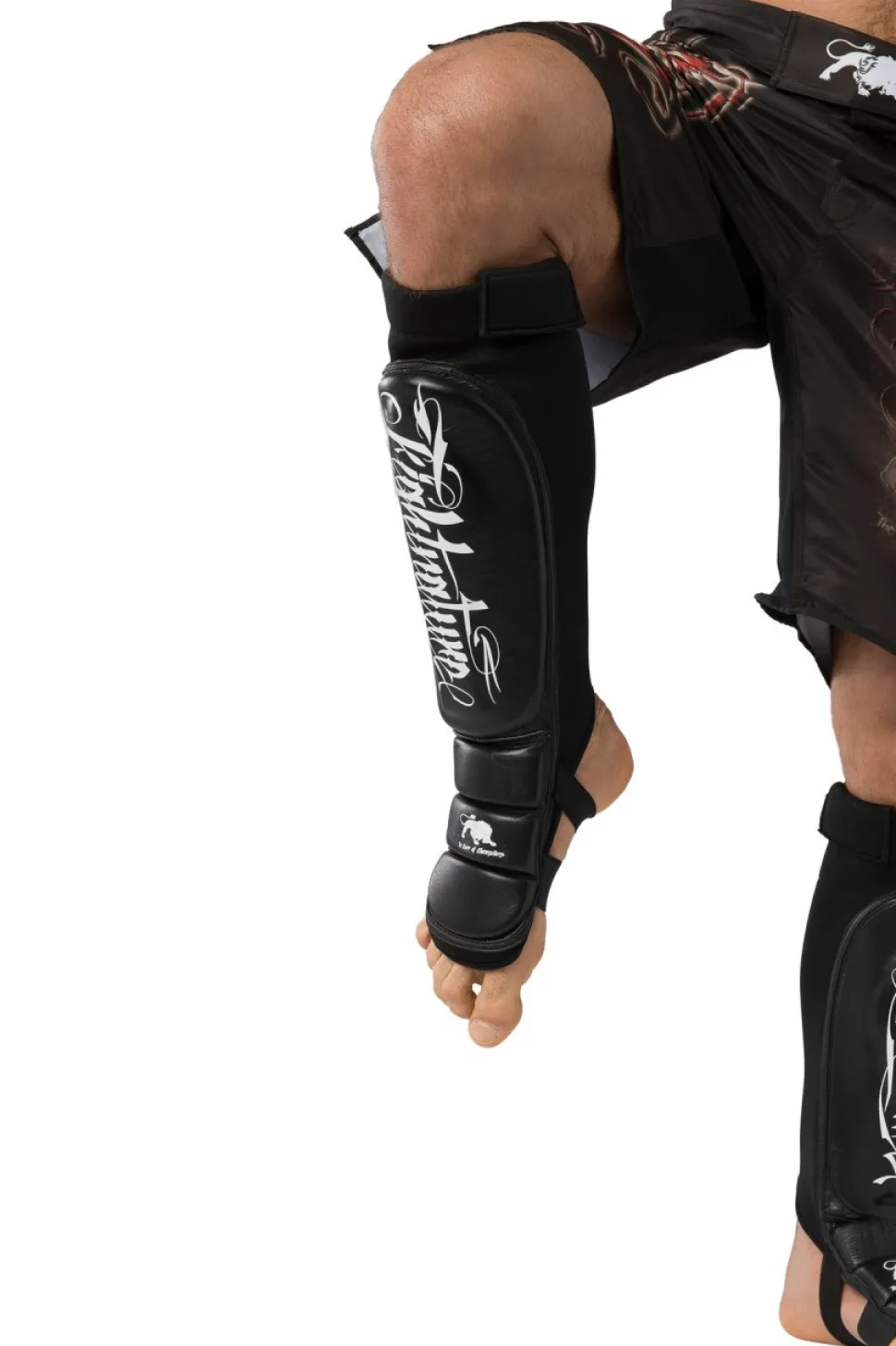 FIGHTNATURE Schienbein- und Spannschutz Leder
