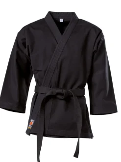 Karatejacke Traditional 8 oz schwarz