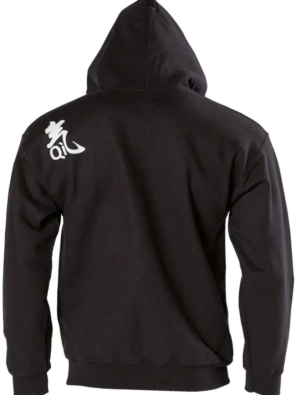 QI Kapuzenpullover schwarz