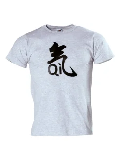 QI T-Shirt grau