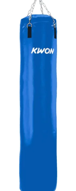 Sandsack blau 180 cm gefüllt
