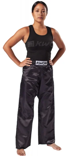 Satinhose schwarz