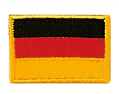 Stickabzeichen Länderflagge Deutschland