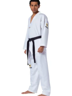 TKD Anzug Fightlite weißes Revers