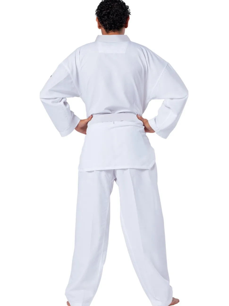 TKD Anzug Fightlite weißes Revers