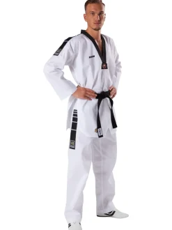 TKD Anzug Grand Victory - Rückenbestickung, schwarzes Revers