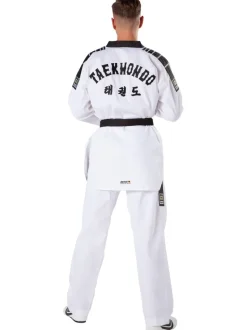TKD Anzug Grand Victory - Rückenbestickung, schwarzes Revers