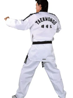 TKD Anzug Grand Victory - Rückenbestickung, schwarzes Revers