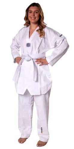TKD-Anzug Hadan Plus, weißes Revers