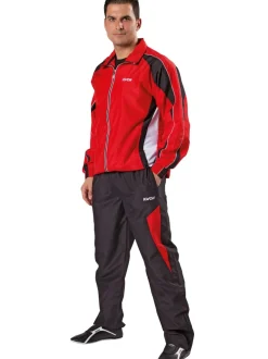 Trainingsanzug Performance Micro rot / schwarz