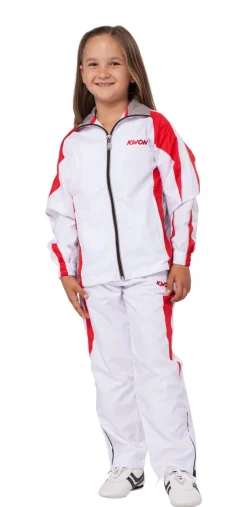 Trainingsanzug Performance Micro weiß