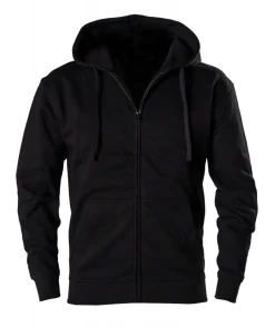 Zip Hoody / Zipper schwarz